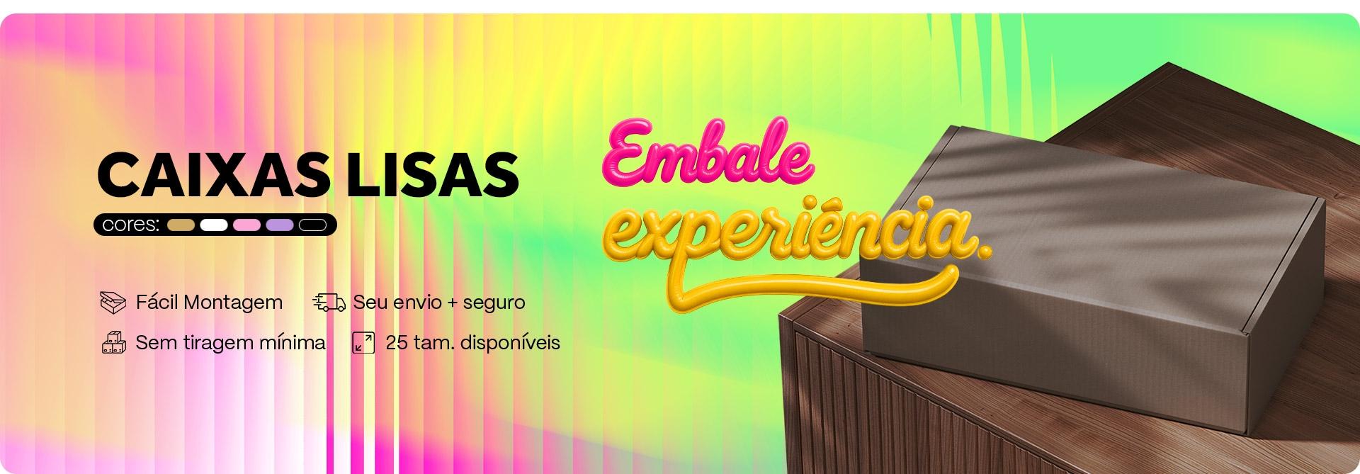 Caixas de papelão lisa 