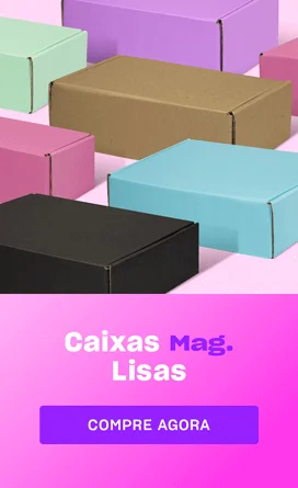 caixas lisas coloridas