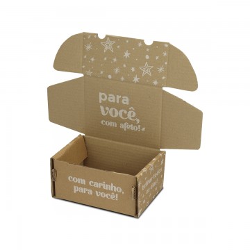 Caixa de Papelão Sedex 01 (16x12x08) Coleção Você brilha (Interno e Externo)