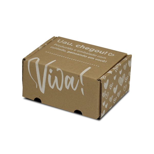 Caixa de Papelão Sedex 01 (16x12x8) Coleção Viva