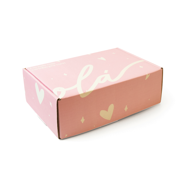 Caixa de Papelão Sedex 03 (27x18x09) Coleção Feito Pra Você