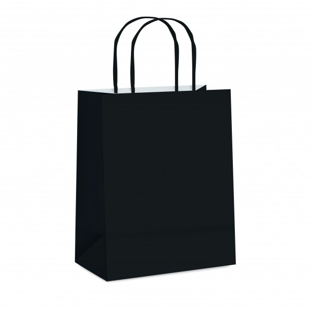 Sacola de Papel Preto