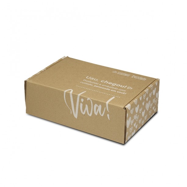 Caixa de Papelão Sedex 03 (27x18x9) Coleção Viva