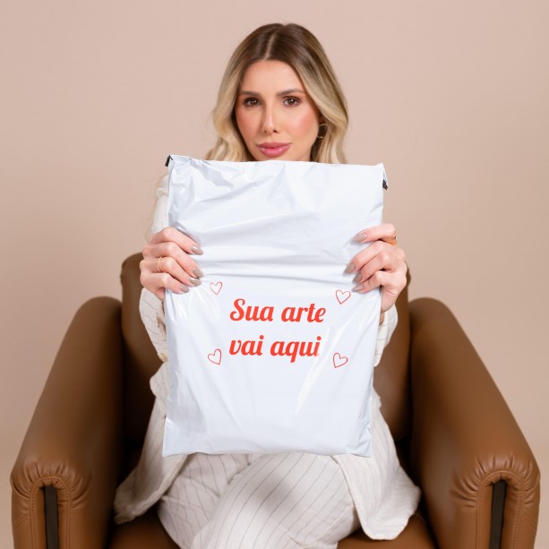Envelope de Segurança Personalizado 25x35 Tam P