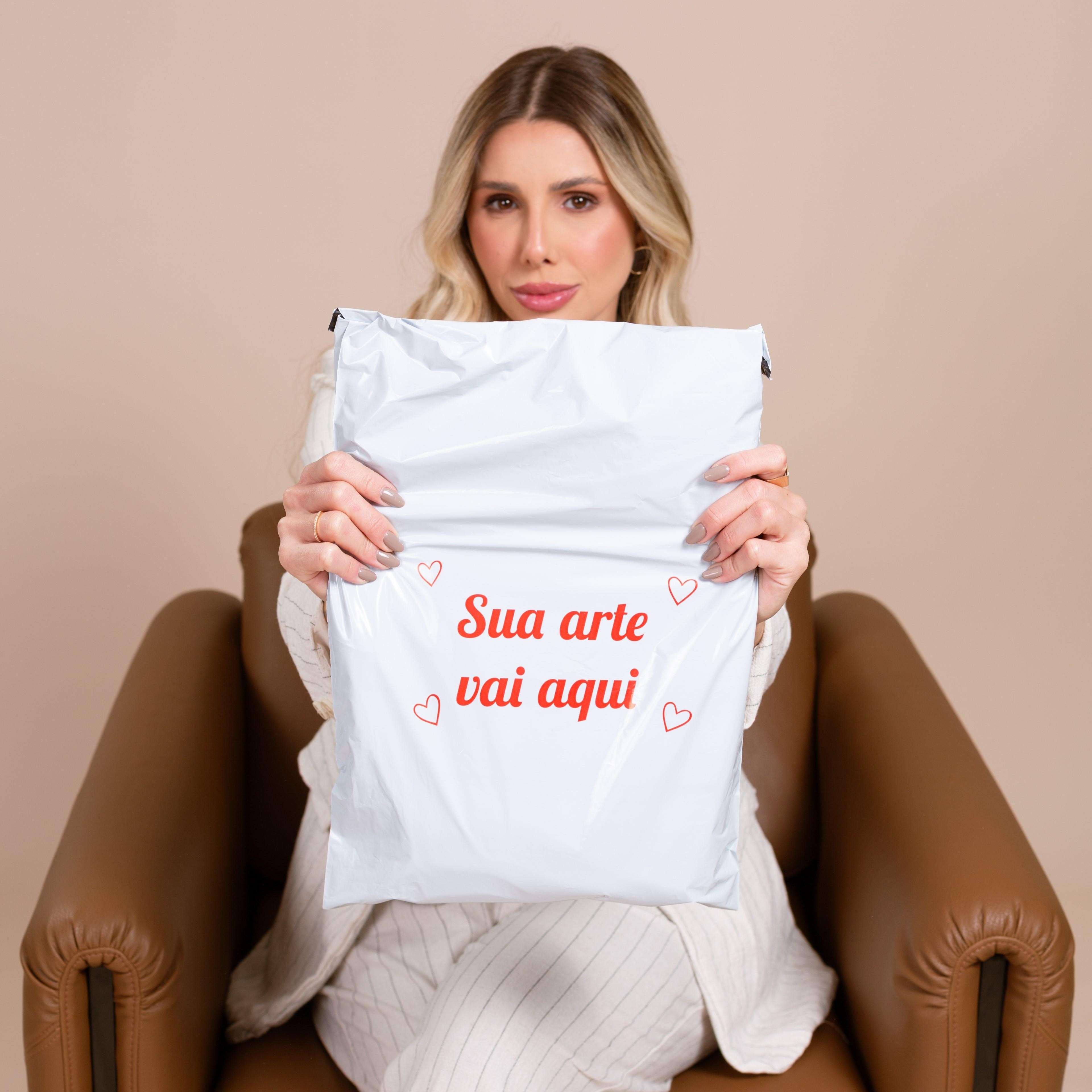 Envelope de Segurança Personalizado 25x35 Tam P