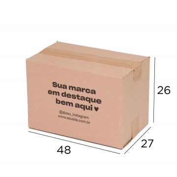 Caixa de Papelão Personalizada 12 - 48X27X26