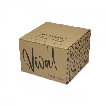 Caixa de Papelão Sedex 06 (24x24x16) Coleção Viva