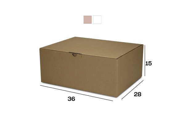 Caixa de Papelão Sedex 08 (36x28x15)  Lisa