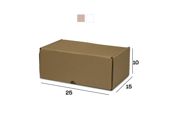 Caixa de Papelão Sedex 11 (25x15x10) Lisa