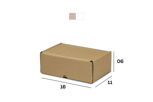 Caixa de Papelão Sedex 13 (16x11x06)