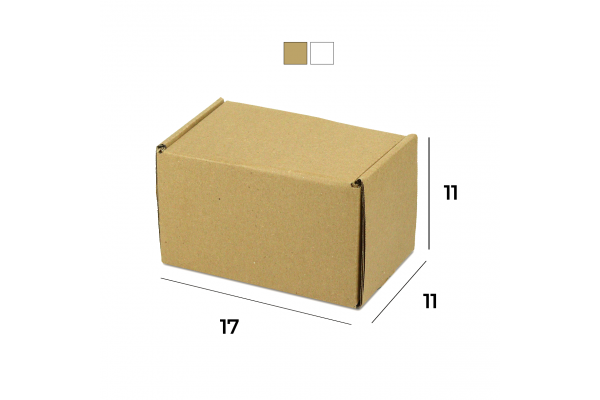 Caixa de Papelão Sedex 24 (17x11x11) Lisa