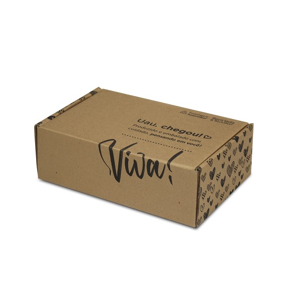 Caixa de Papelão Sedex 03 (27x18x9) Coleção Viva