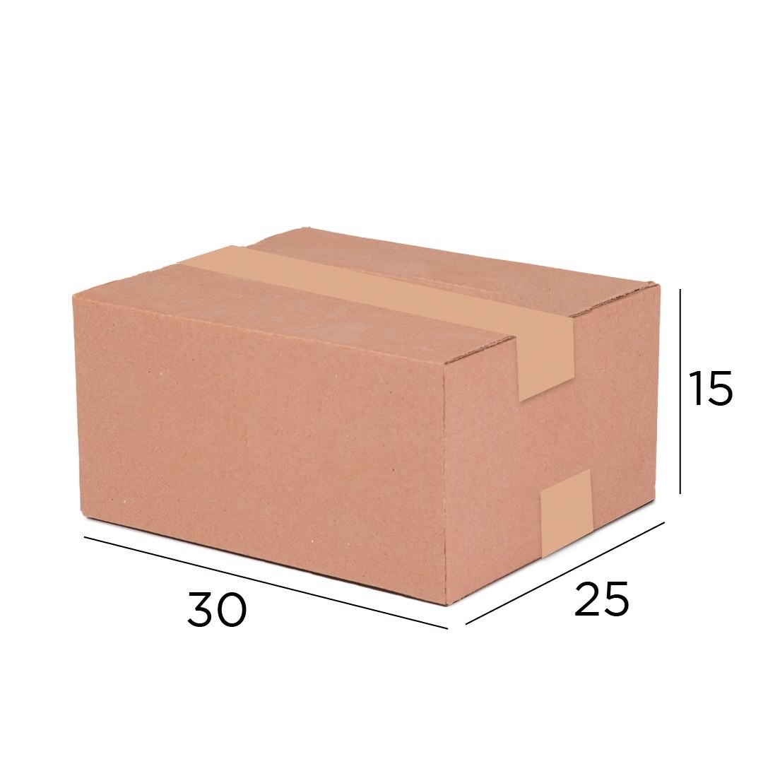 Caixa de Papelão Lisa 02 - (30x25x15)