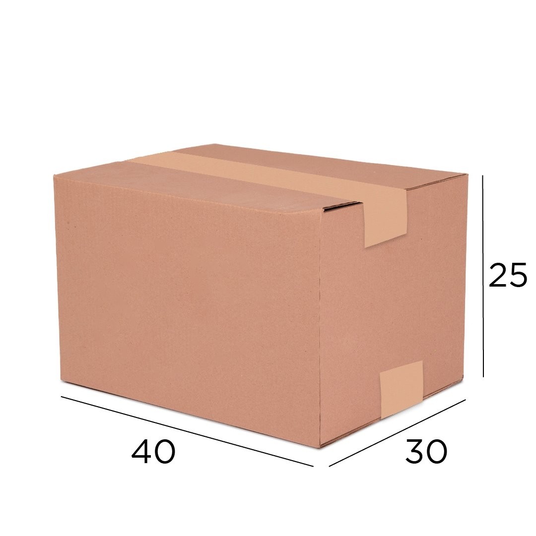 Caixa de Papelão Lisa 03 - (40x30x25)