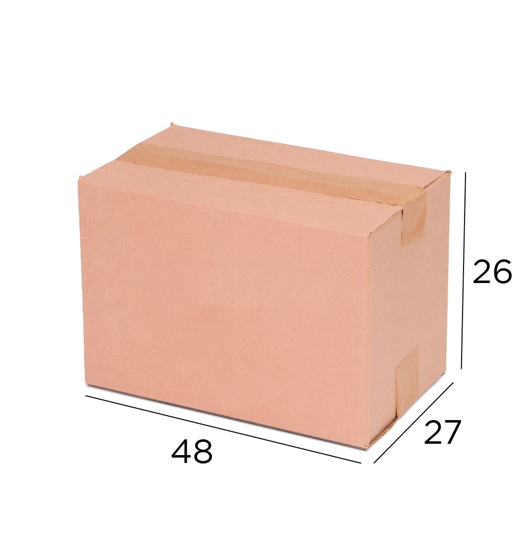 Caixa de Papelão Lisa 12 - (48x27x26)