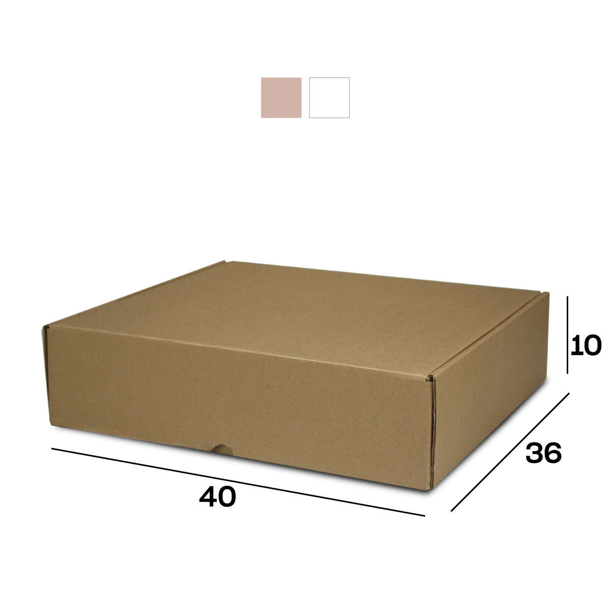 Caixa de Papelão Sedex 16 (40x36x10) Lisa