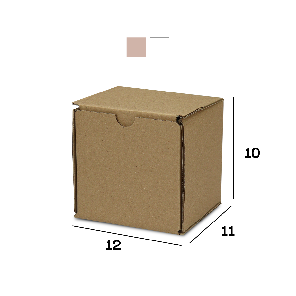 Caixa de Papelão Sedex 17 (12x11x10) Lisa
