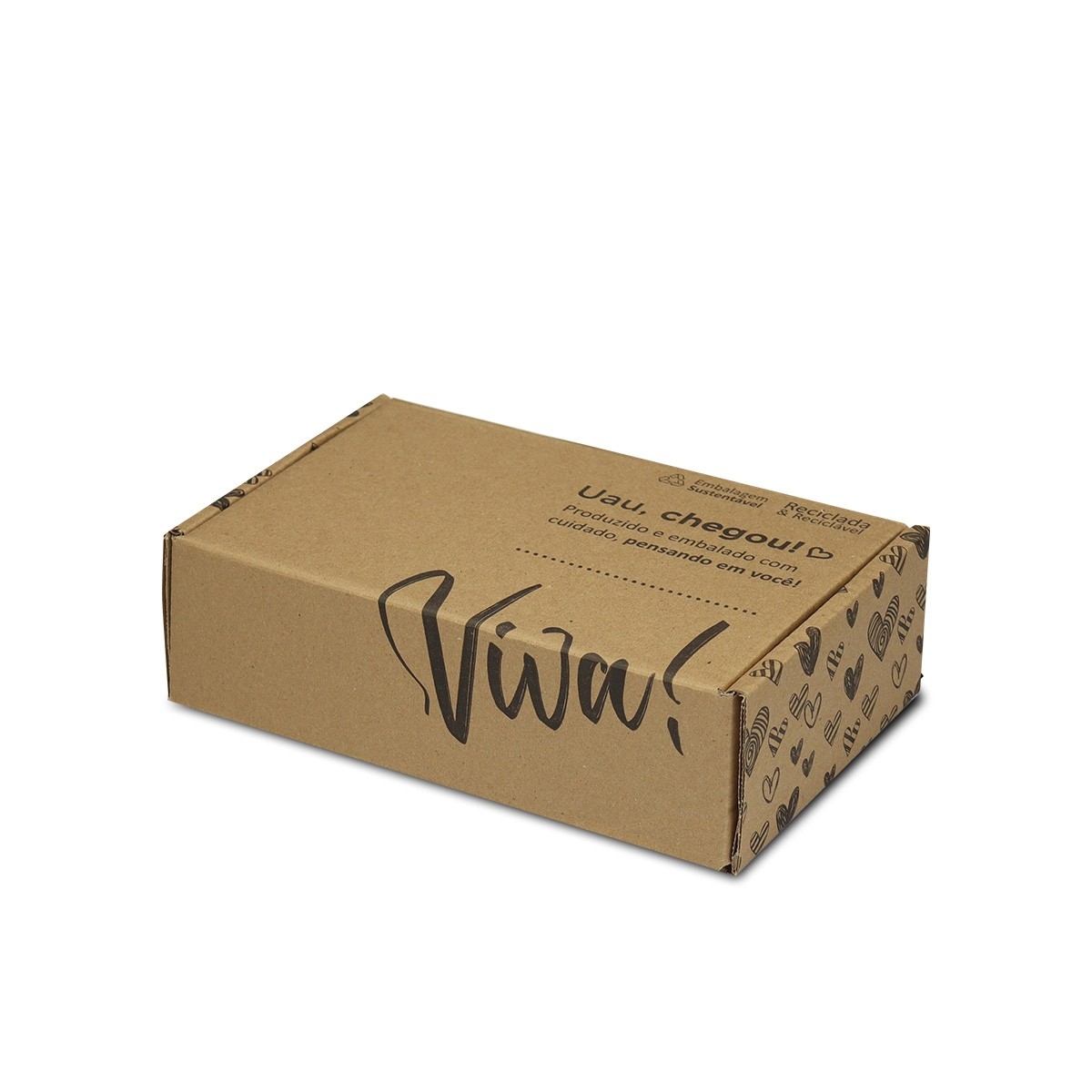 Caixa de Papelão Sedex 05 (23x15x7) Coleção Viva